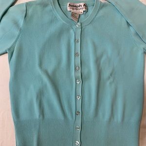 Brand New Joseph A. Light Blue Cardigan